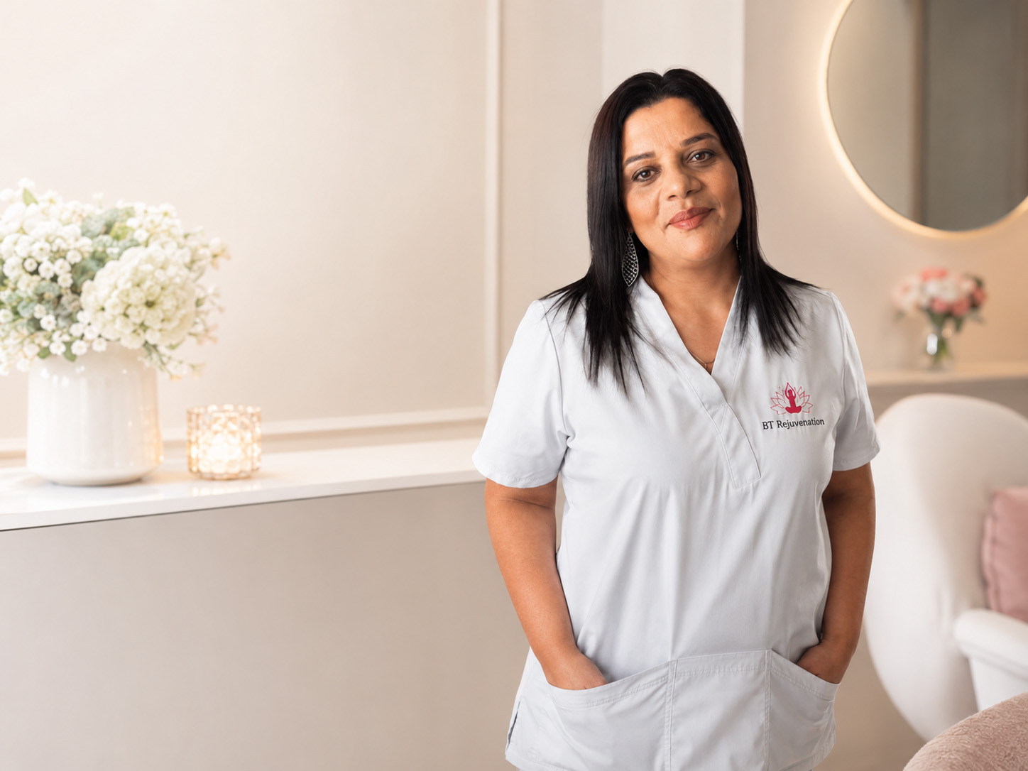 Tímea Buzás at BT Rejuvenation clinic in Mitcham